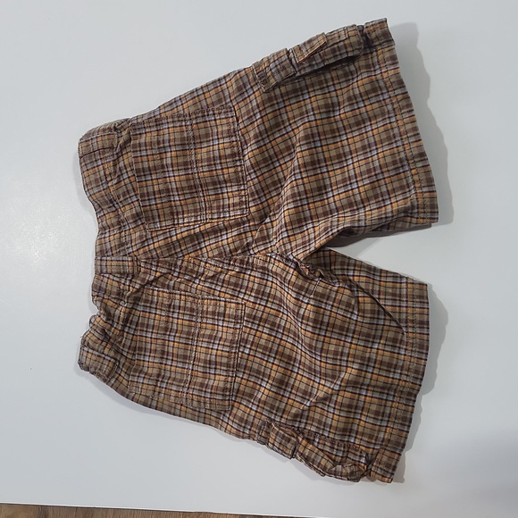 GYMBOREE Brown Orange Preppy Plaid Shorts - 3T - Picture 11 of 15